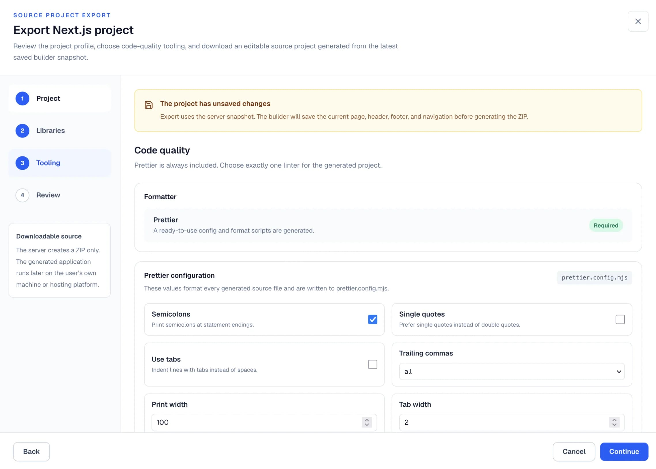 Prepare development tooling before the handoff in the Windblocks builder